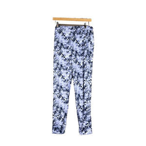 Lucky Brand Leggings Womens Large Purple Tie Dye Stretch Pull On Athletic